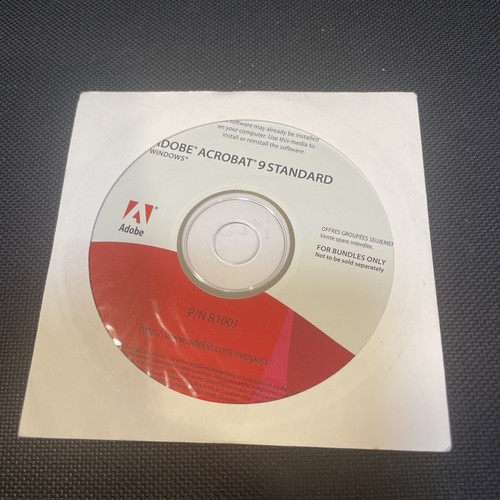 Adobe acrobat standard disc - standard,